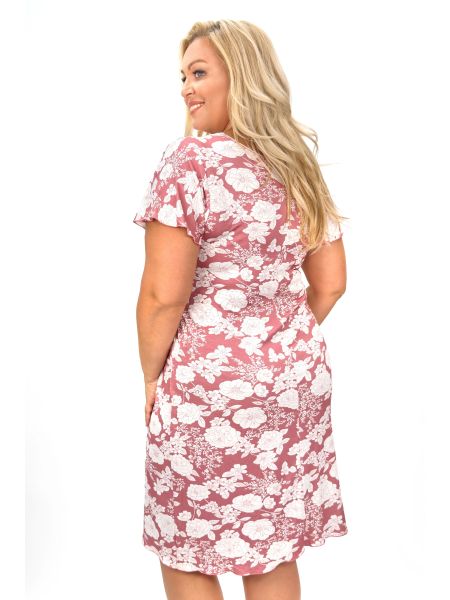 Floral nightdress - Tina plus size - 3
