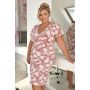 Floral nightdress - Tina plus size - 2