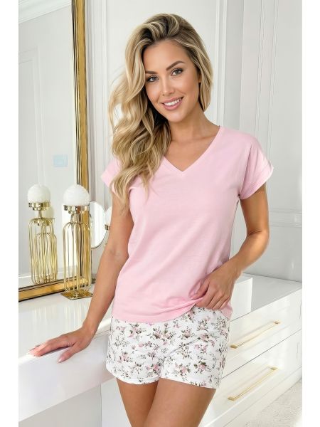 Cotton pajamas with short pants - Emilia short