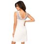 Light-colored nightgown with lace - Angela II - 4