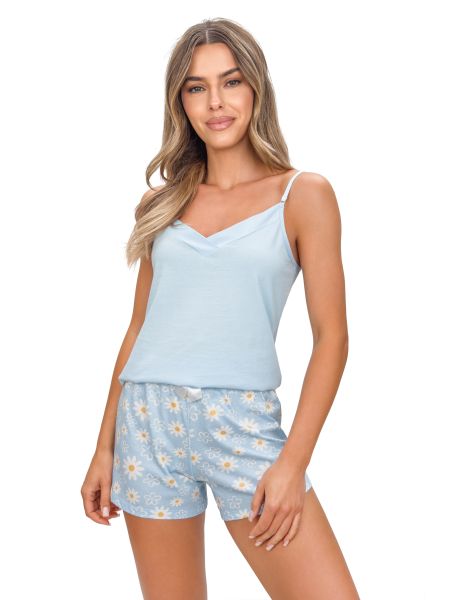 Cotton pajamas with straps - Margaret top - 2