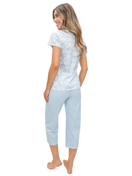 Cotton pajama pants 3/4 - Margaret 3/4 - 3
