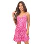 Cotton nightdress with straps - Zebra - 4