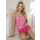 Cotton pajamas with straps - Zebra top