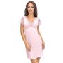Lace nightdress - Sonia powder pink - 4