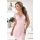 Lace nightdress - Sonia powder pink