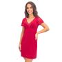 Sleeve nightdress - Sonia burgundy - 3