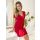 Sleeve nightdress - Sonia burgundy