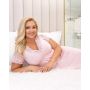Lace nightdress - Sonia plus size powder pink - 2