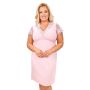 Lace nightdress - Sonia plus size powder pink - 3