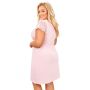 Lace nightdress - Sonia plus size powder pink - 4