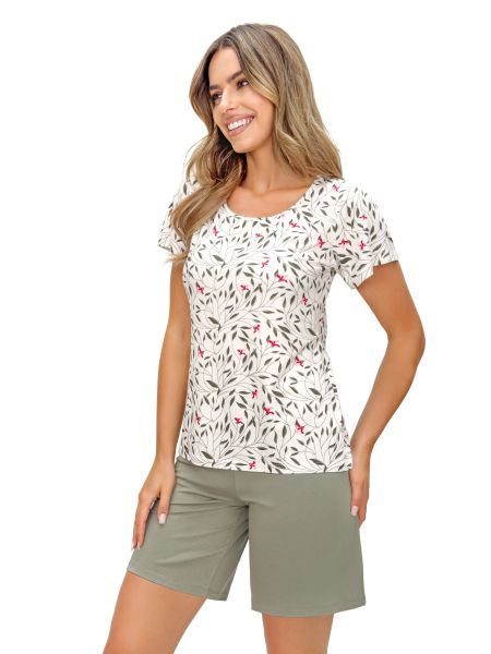 Women`s floral pajamas - Melisa 1/2
