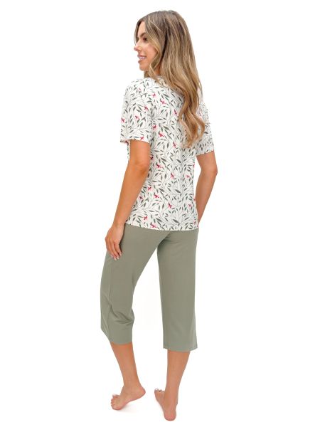 Women`s viscose pajamas - Melisa 3/4 - 3