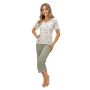 Women`s viscose pajamas - Melisa 3/4 - 3