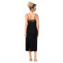 Elegant, long nightdress - Jasmine long black - 4