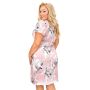 Plus size pink nightdress - Evita plus size - 4