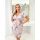 Plus size pink nightdress - Evita plus size