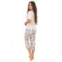 Women`s pajamas with 3/4 length pants - Goya 3/4 - 4
