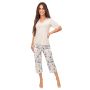 Women`s pajamas with 3/4 length pants - Goya 3/4 - 3