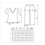 Women`s pajamas with 3/4 length pants - Goya 3/4 - 5