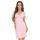 Lace nightdress - Linda in powder pink