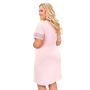 Plus-size nightdress - Linda plus size powder pink - 4
