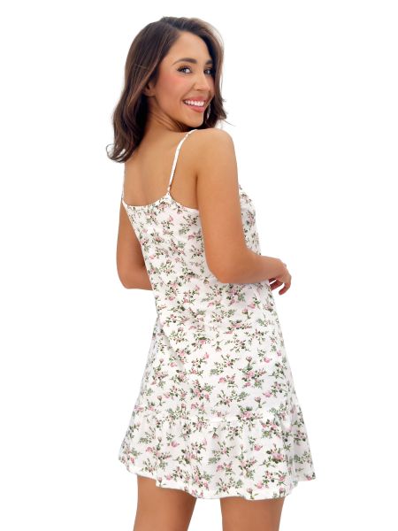 Floral cotton nightdress - Emilka - 3