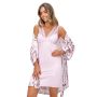 Pink nightdress with lace - Gabriela - 3