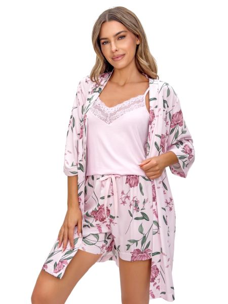 Women`s spaghetti-strap pajamas - Gabriela top - 5