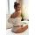 Beige cotton lace Brazilian briefs - 270