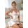 Ecru satin nightdress - Ariela