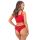 Sexy lace Brazilian briefs - 270 red