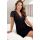 Elegant Black Nightdress - Elena Black