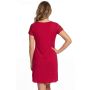 Sleeve Nightdress - Elena Wine - 4