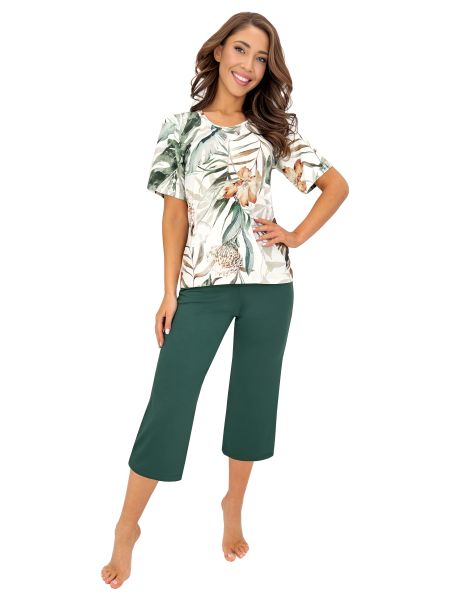 Elegant viscose pajamas - Olivia 3/4 - 3