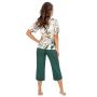 Elegant viscose pajamas - Olivia 3/4 - 5