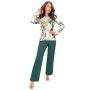 Elegant long-sleeved pajamas - Olivia Long - 3