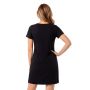 Black Nightgown with Lace - Damaris Black - 4