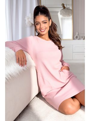 Pink Women`s Nightdress - Home Pink