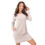 Beige Women`s Nightdress - Home Beige - 3