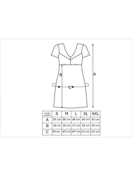 Green Nightdress with Lace - Ramona Olive - 4