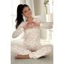 Cotton Pajamas with Hearts - Adore Long - 2