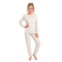 Cotton Pajamas with Hearts - Adore Long - 3