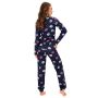 Women`s Long-Sleeved Pajamas - Kiss Long - 4