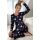 Women`s Long-Sleeved Pajamas - Kiss Long