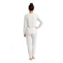 Women`s Heart-Print Pajamas - Love Long - 4