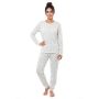 Women`s Heart-Print Pajamas - Love Long - 3