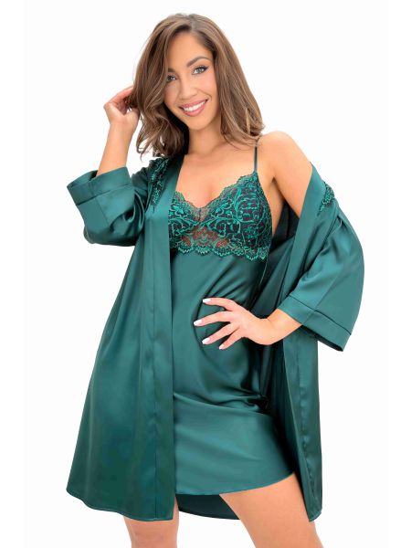 Mela Green Nightdress - 2