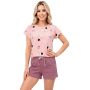 Snowman Shorts Plum - 3