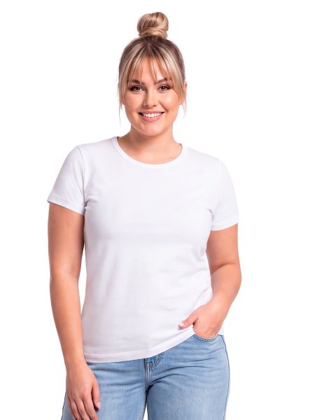 107 White Plus-Size T-Shirt - 2